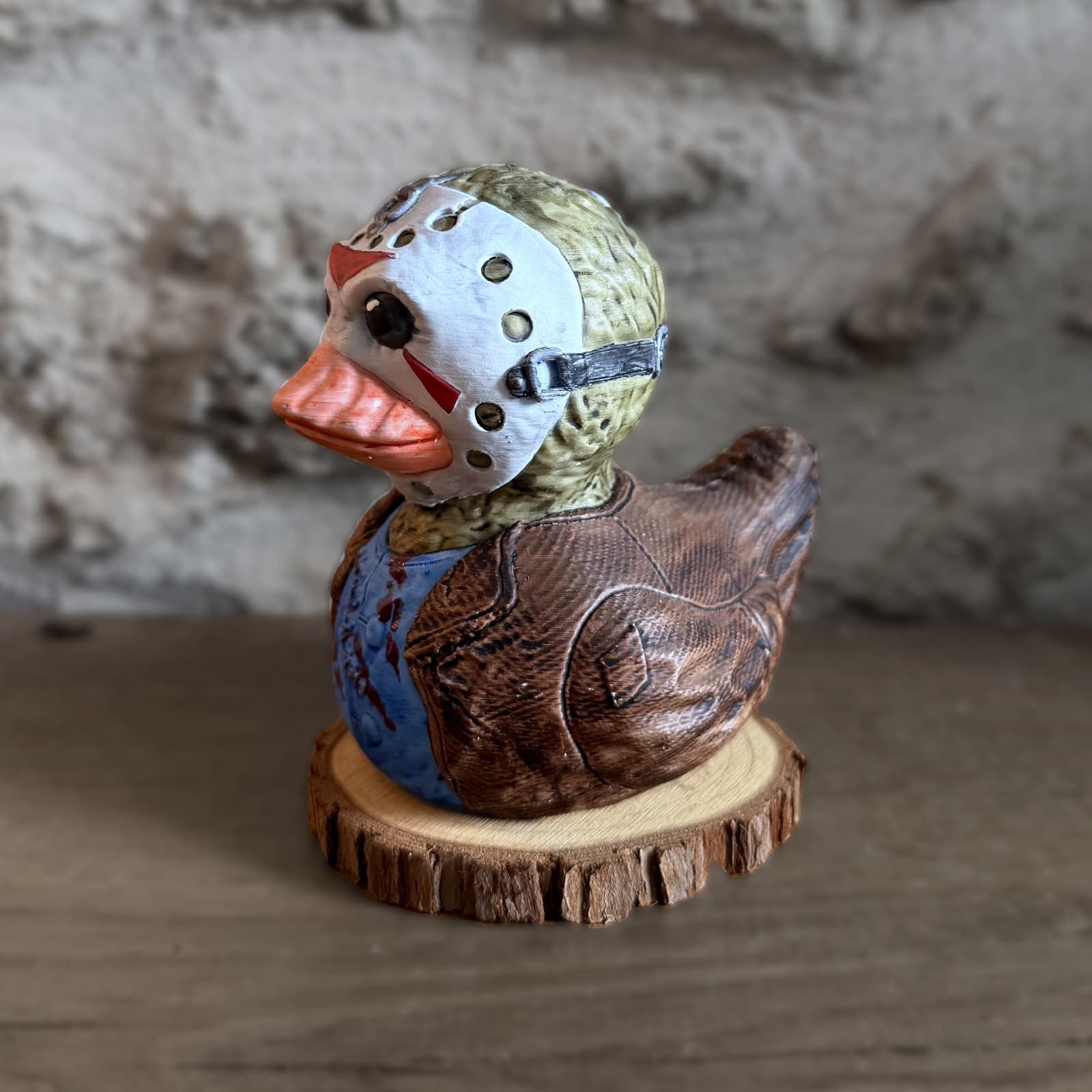 Le canard qui campe près du lac — autre vue