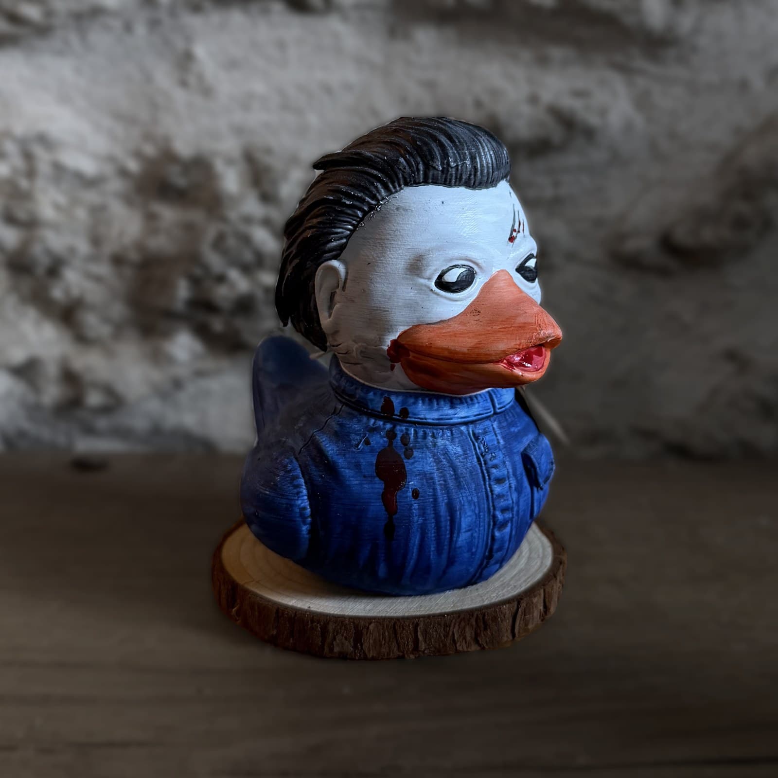 Le canard qui va au bureau — autre vue