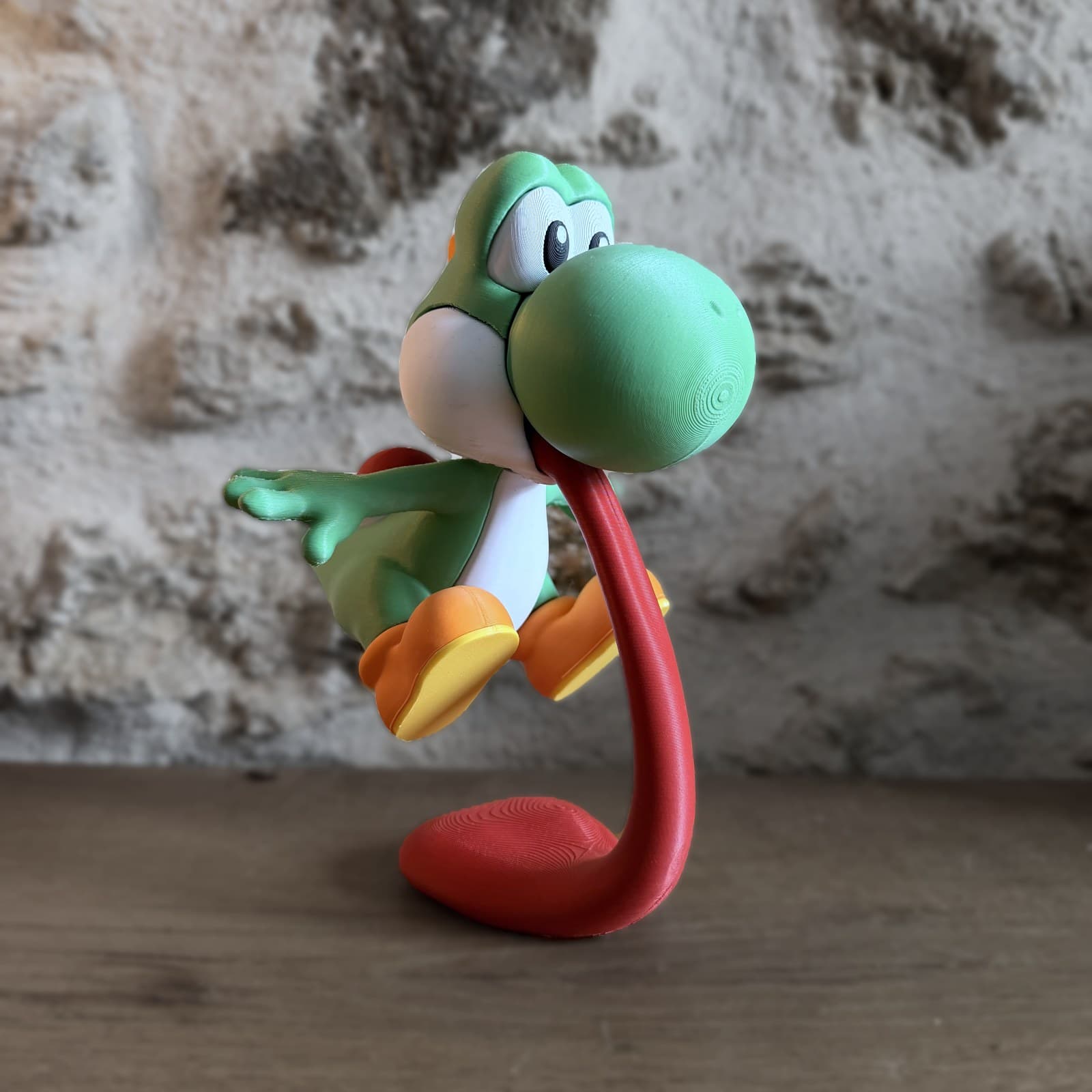 Le petit vert qui tire la langue