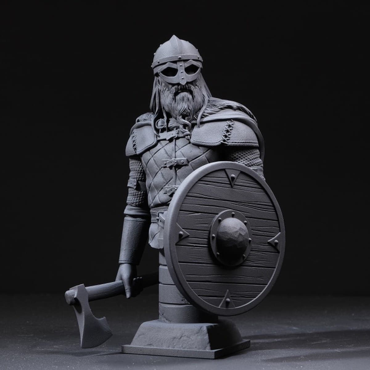 Le viking qui n'a pas lâché son bouclier